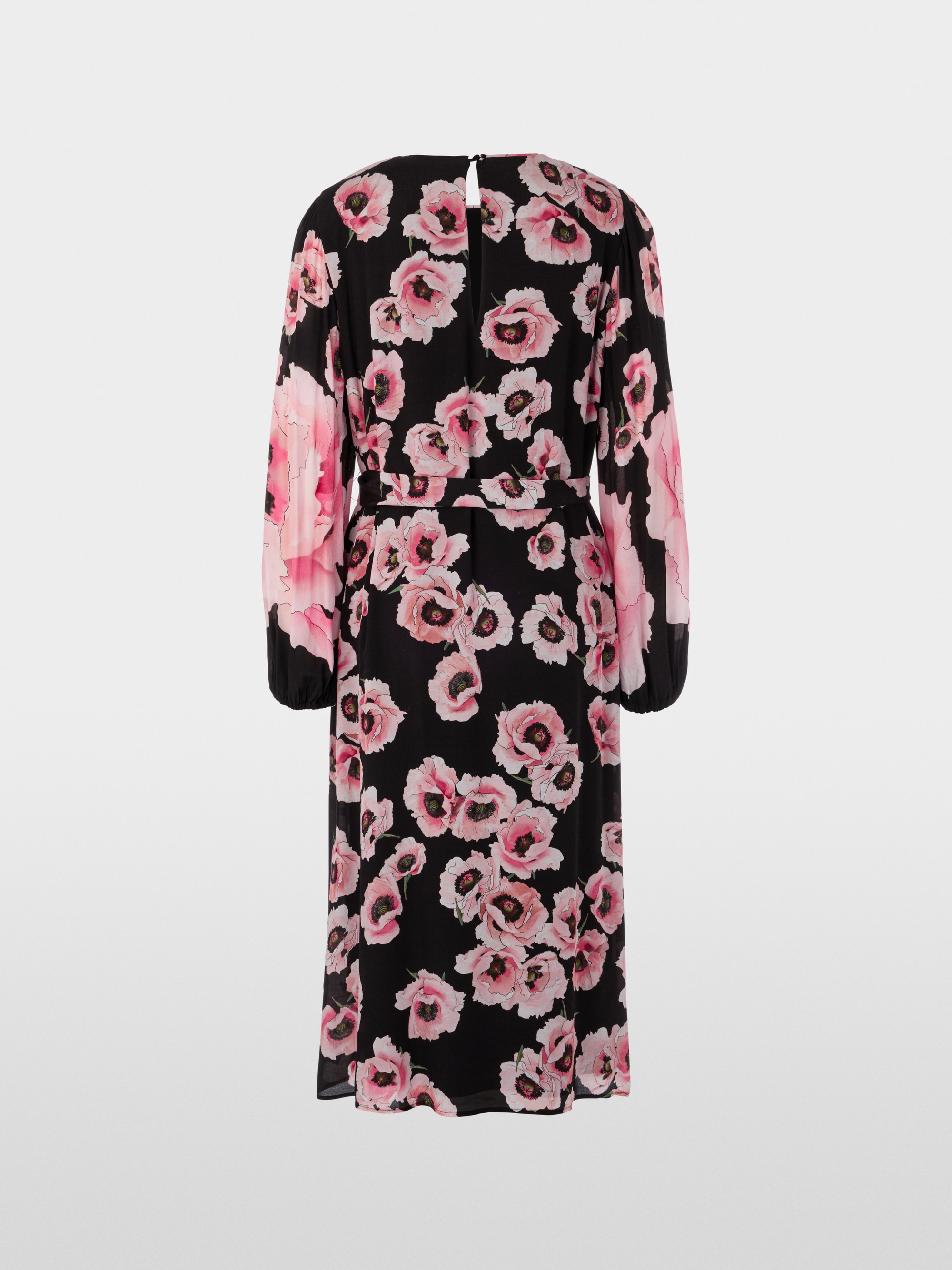Midi-jurk met bloemenprint