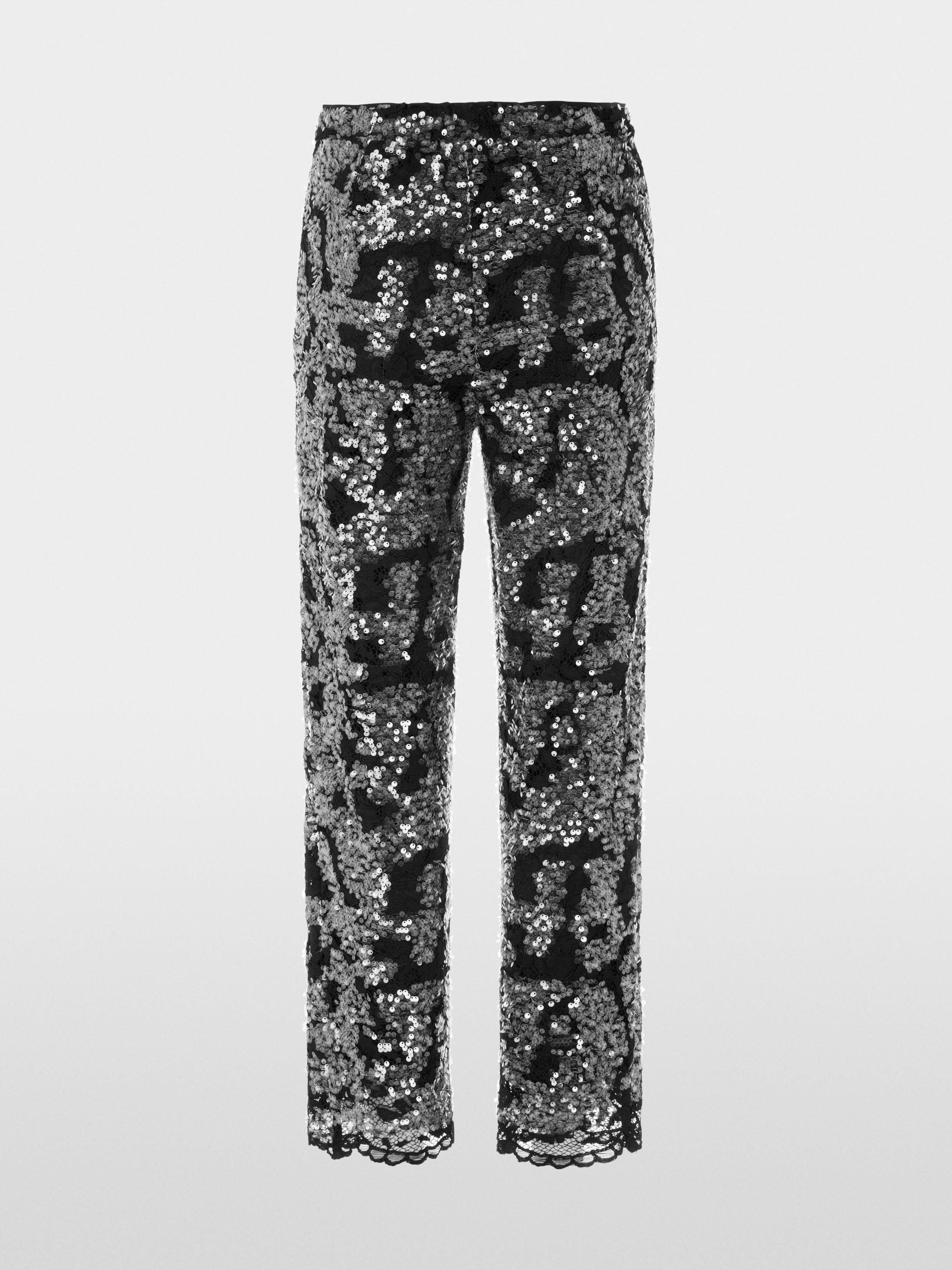 Broek FRIA met pailletten en kant