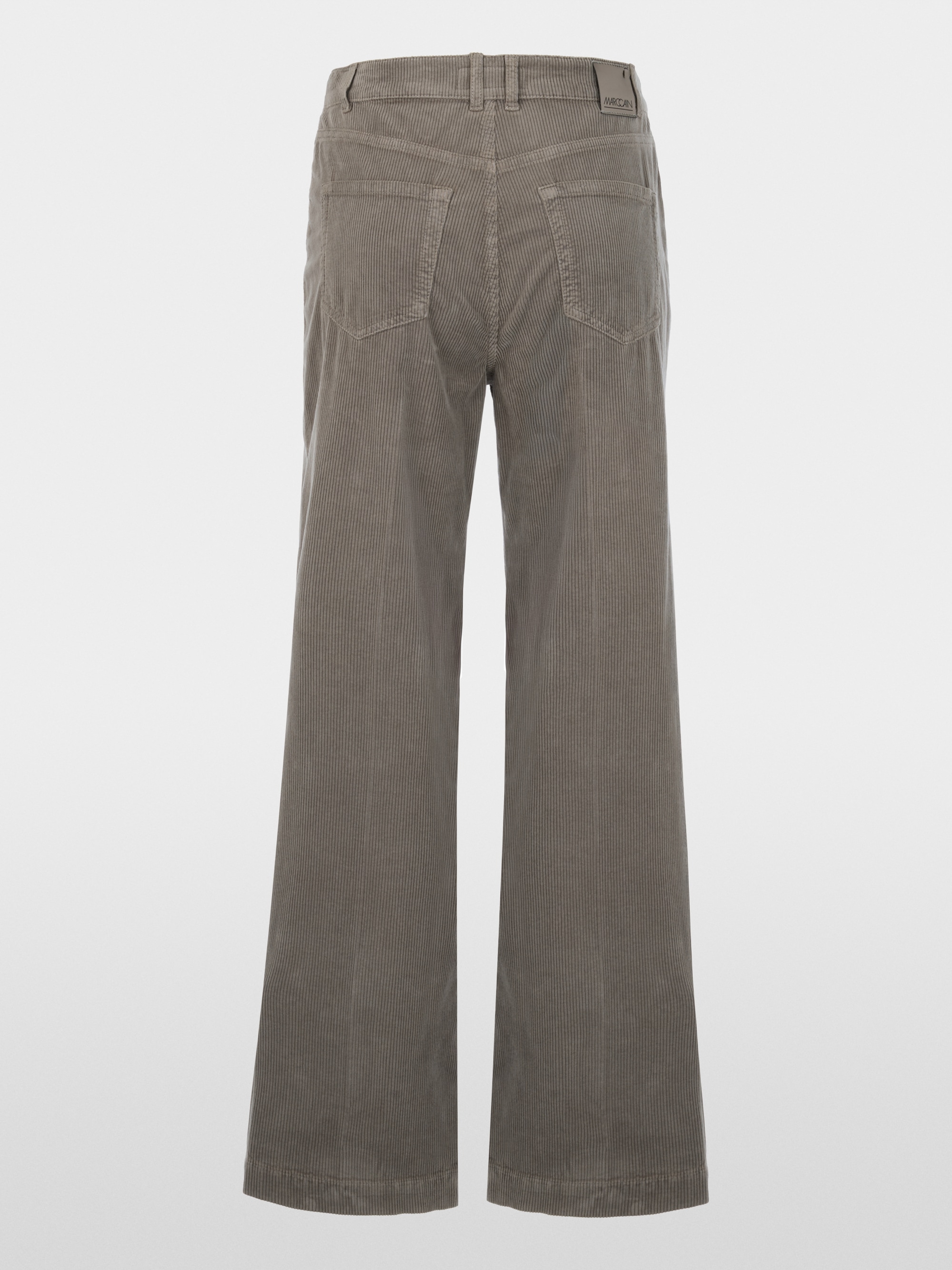 WARRI corduroy trousers with creases