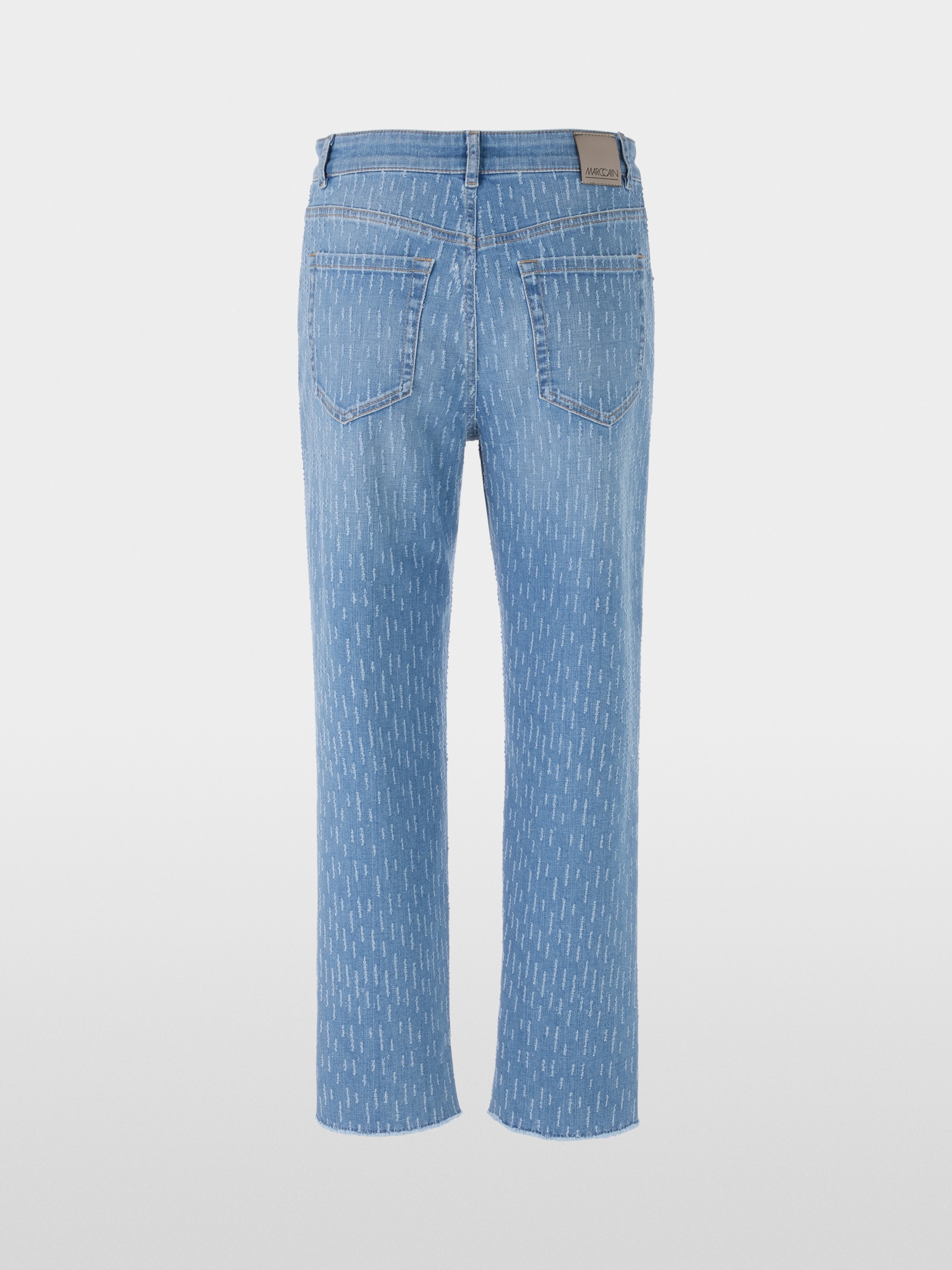 Jeans ROHA in Bouclé-Optik