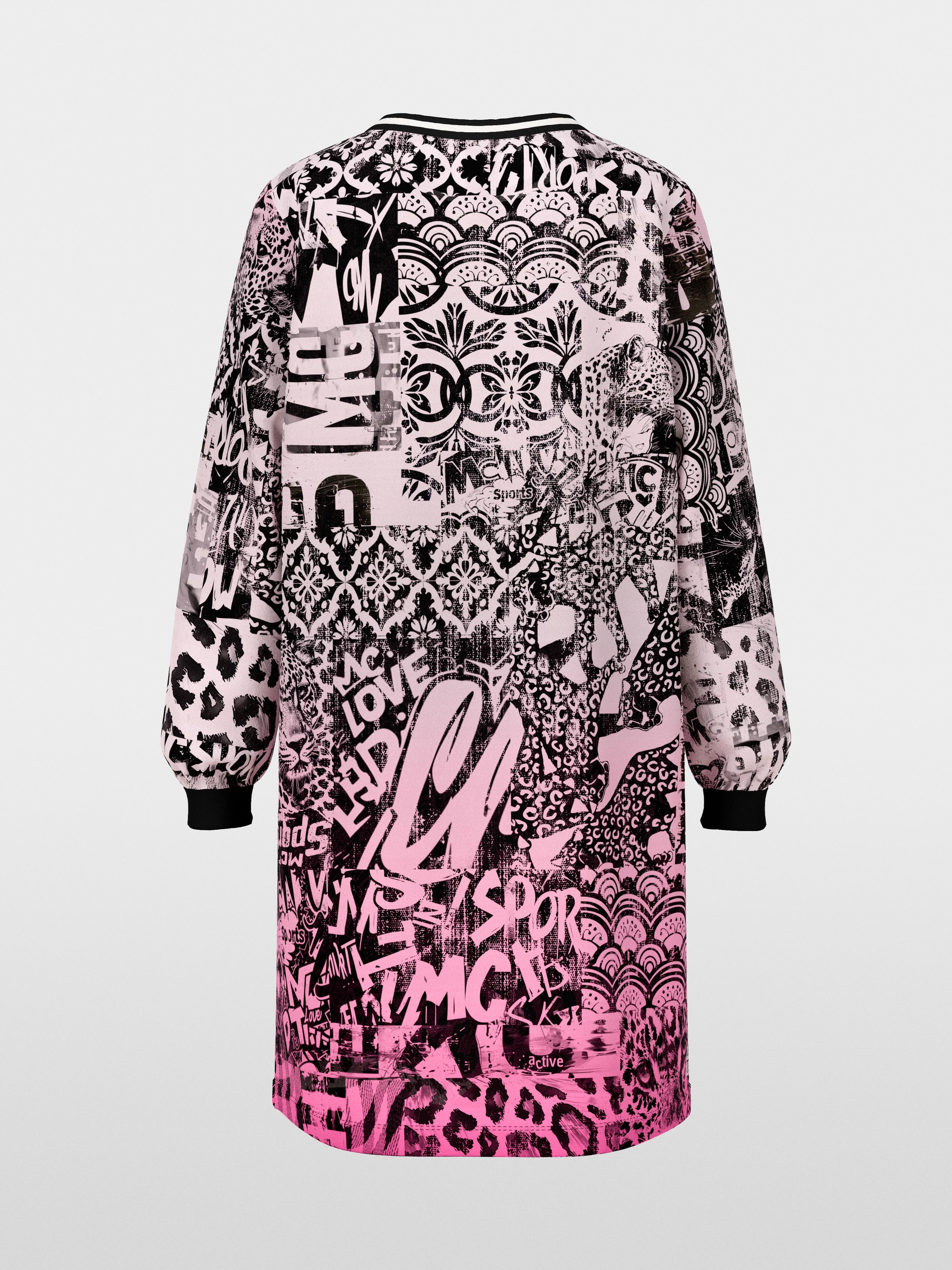 Jurk met all-over print