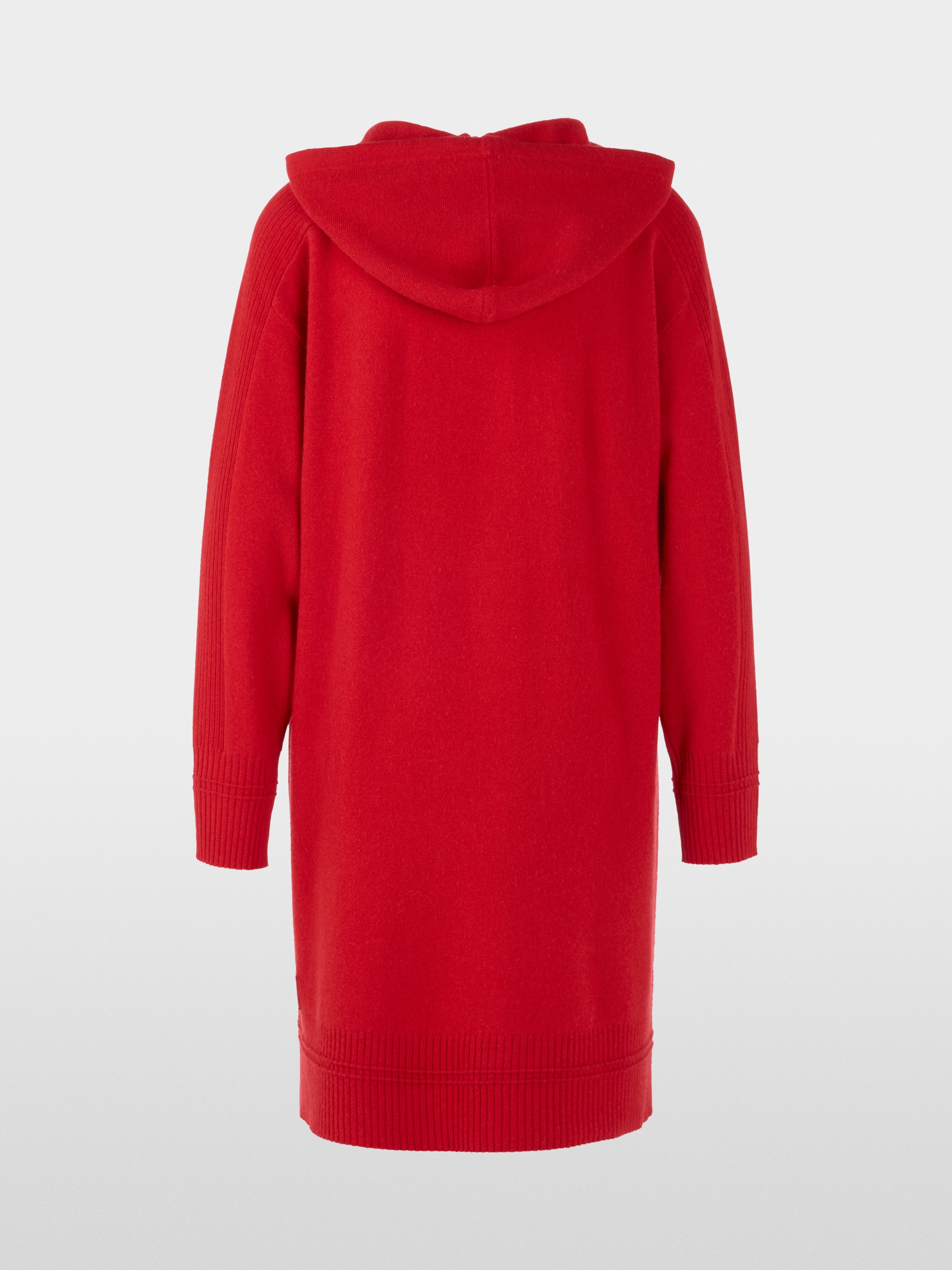 Robe en maille fine avec capuche