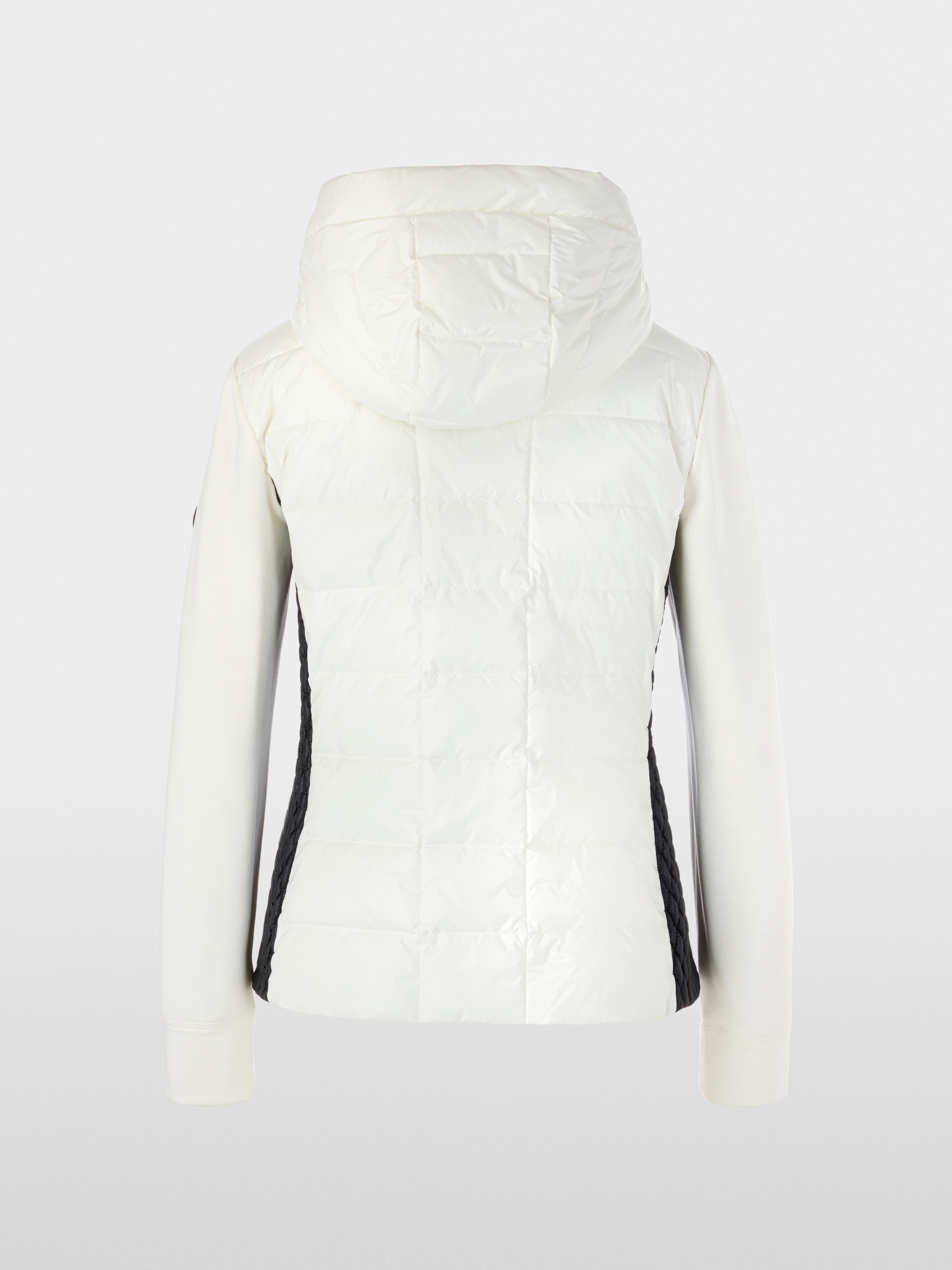 Jacke mit Fake-Daune und Kapuze