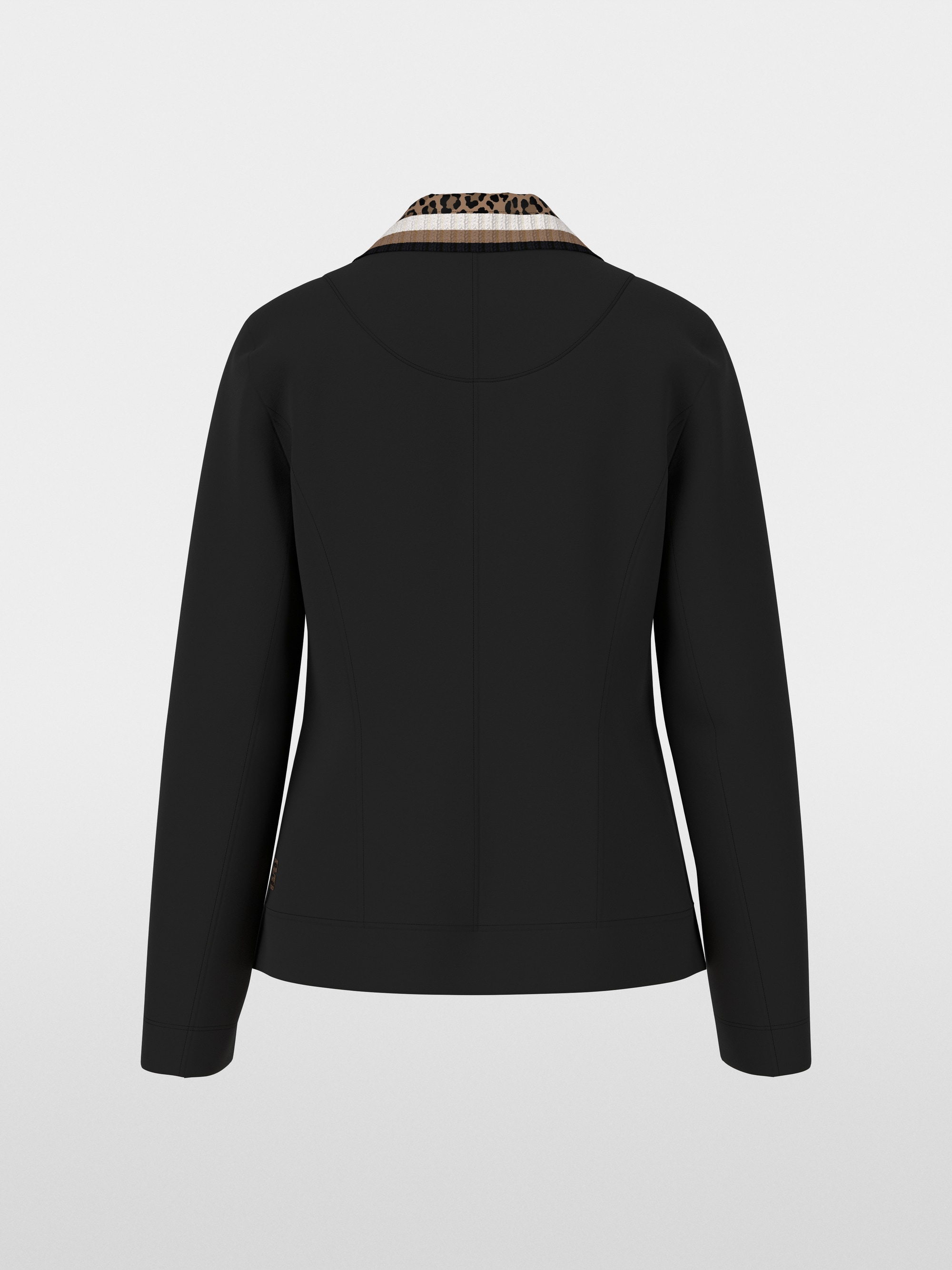 Single-breasted blazer in beaver