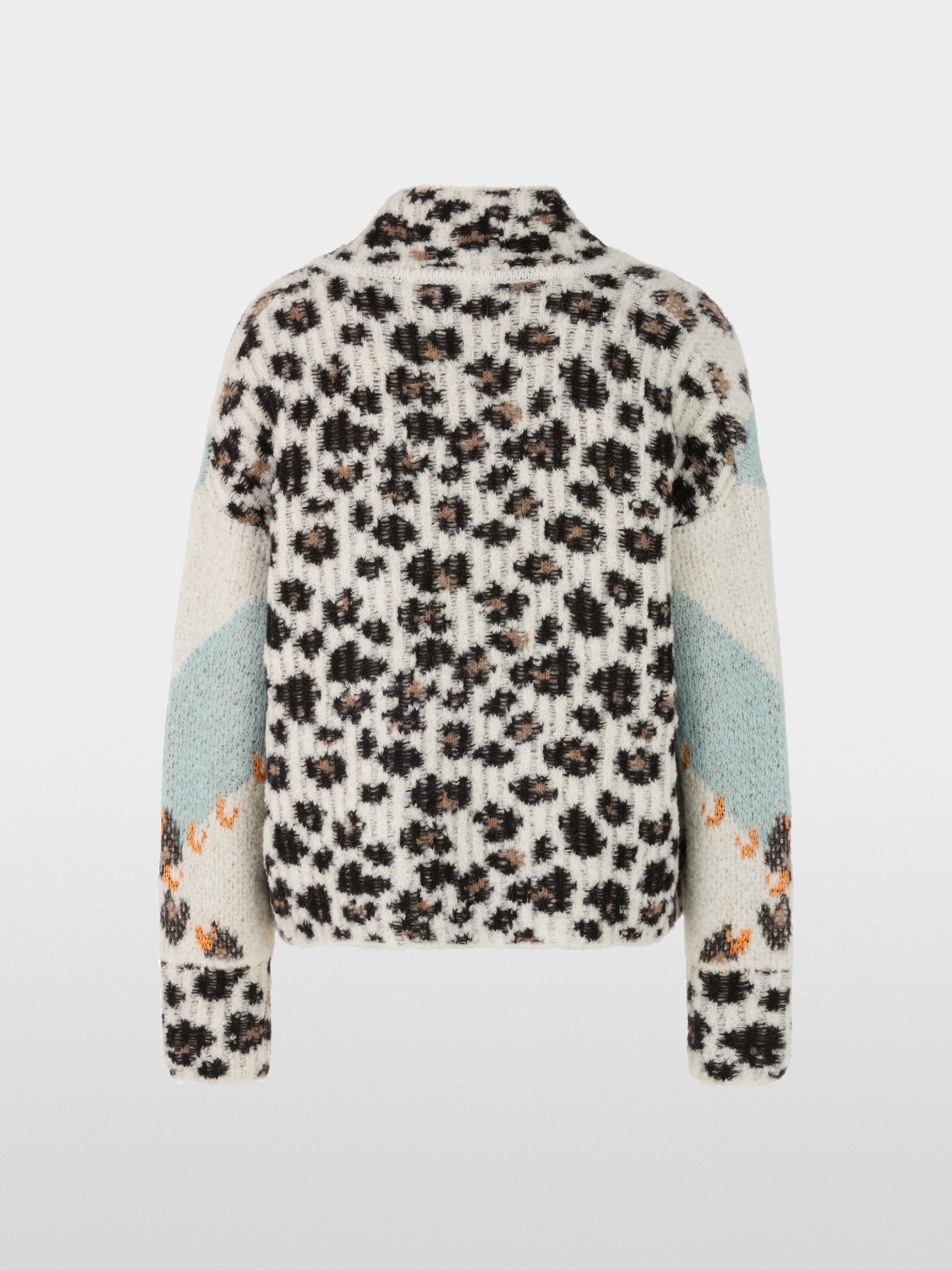 Cardigan ouvert – « Knitted in Germany »