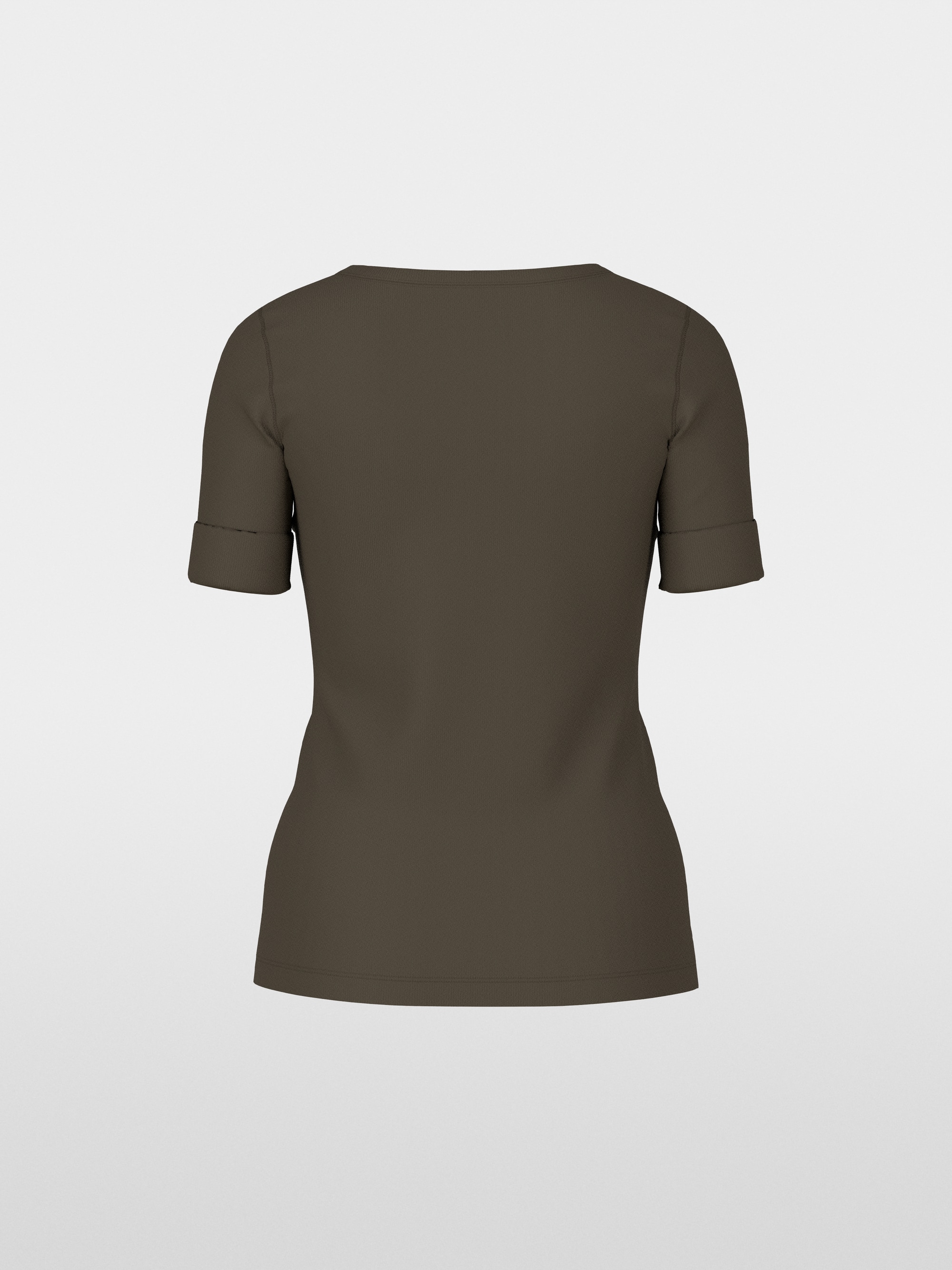 Basic shirt van stretchkatoen