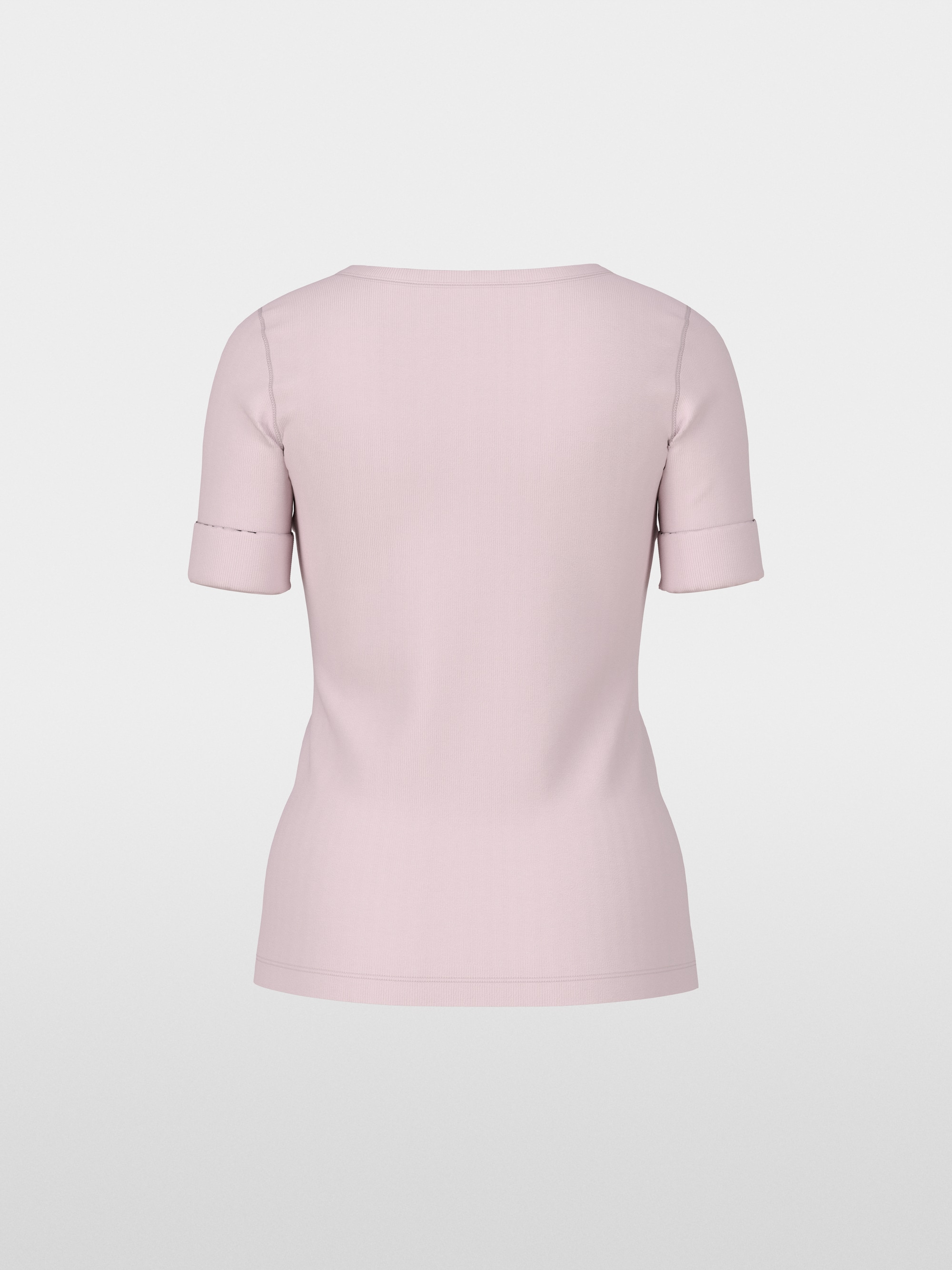 Basic-Shirt aus Baumwollstretch
