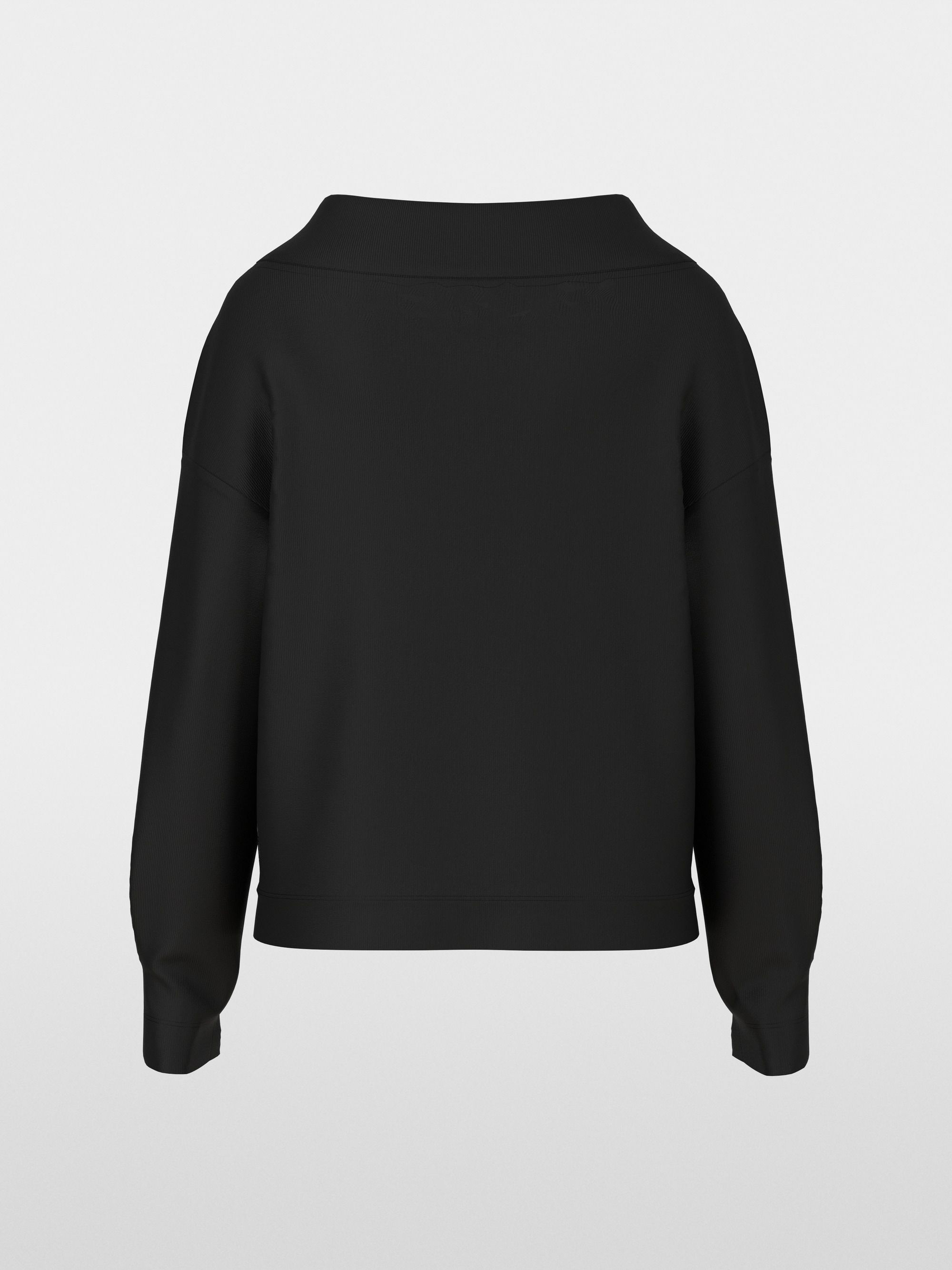 Langarmshirt mit U-Boot-Ausschnitt