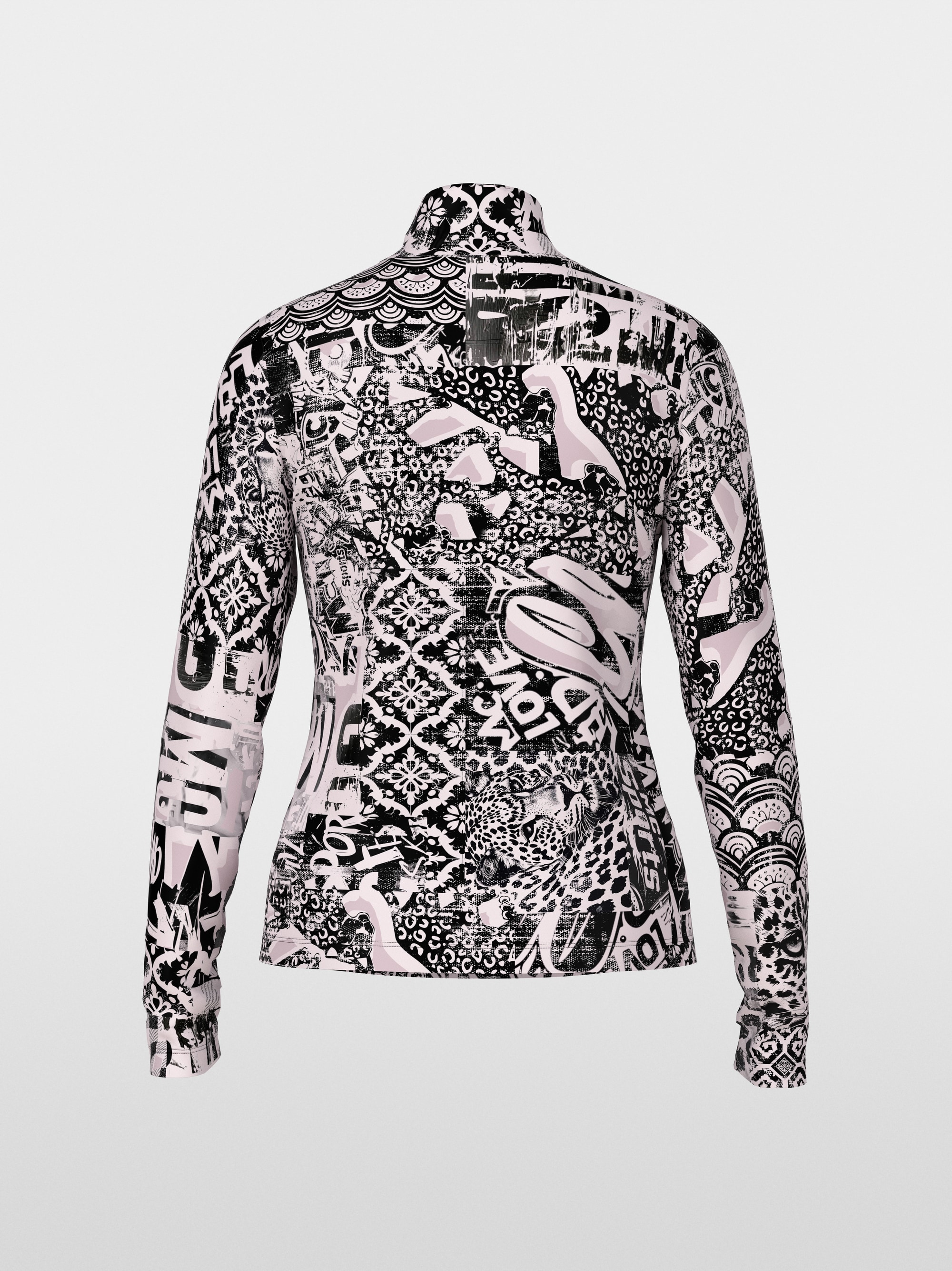 Langarmshirt mit Turtleneck