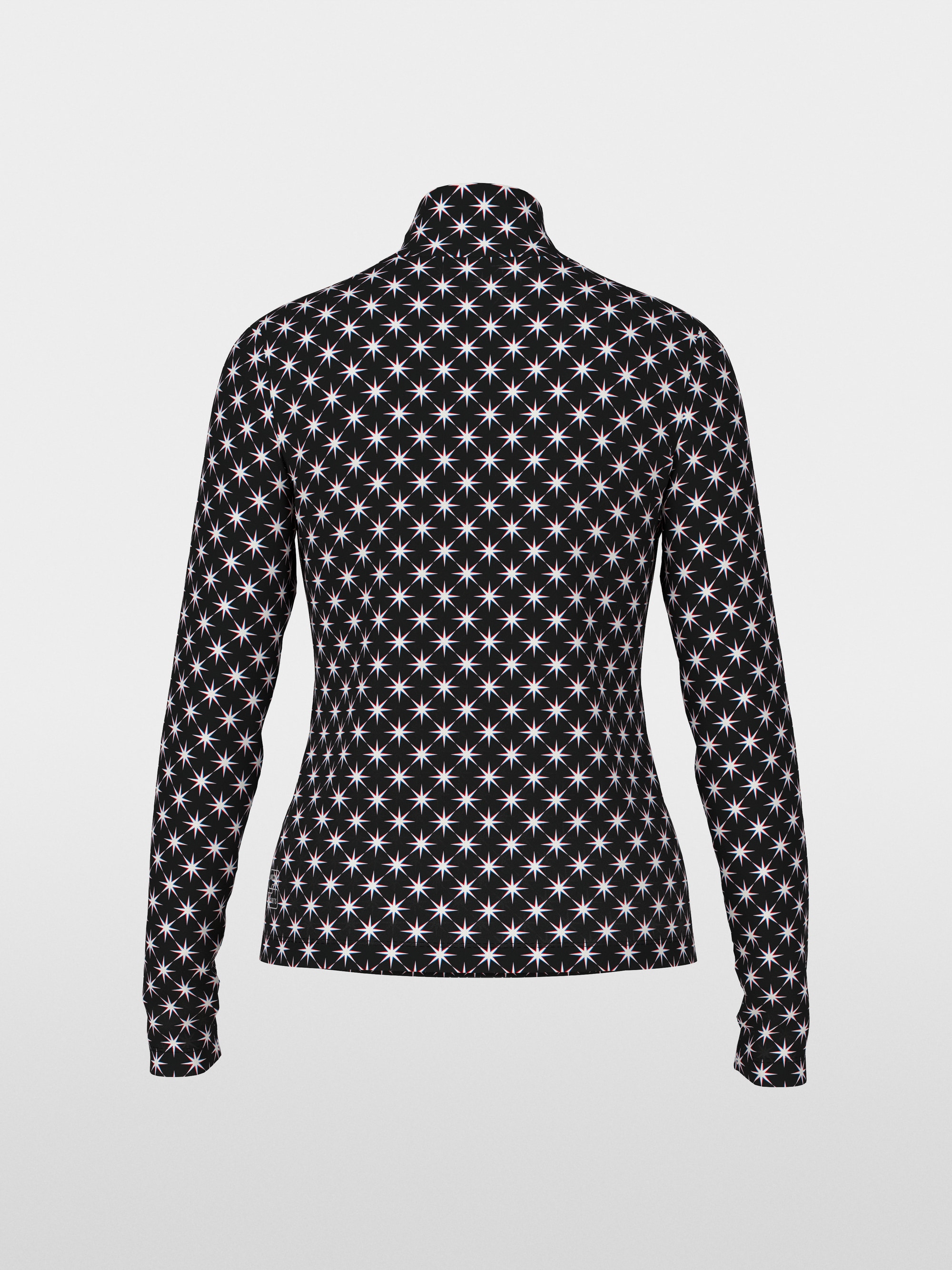 Long-sleeved shirt with Snowstar print