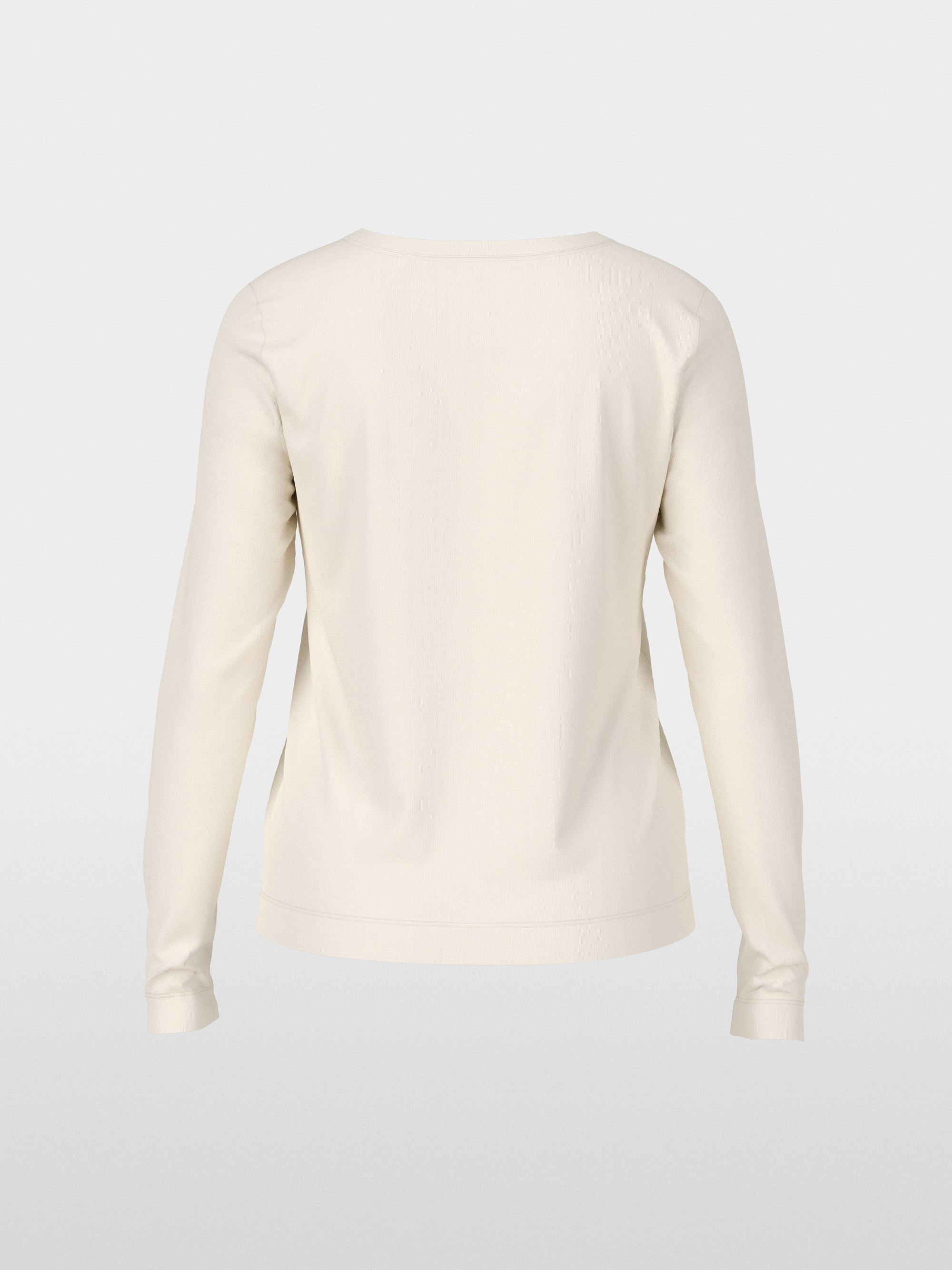 Classic plain long-sleeved shirt