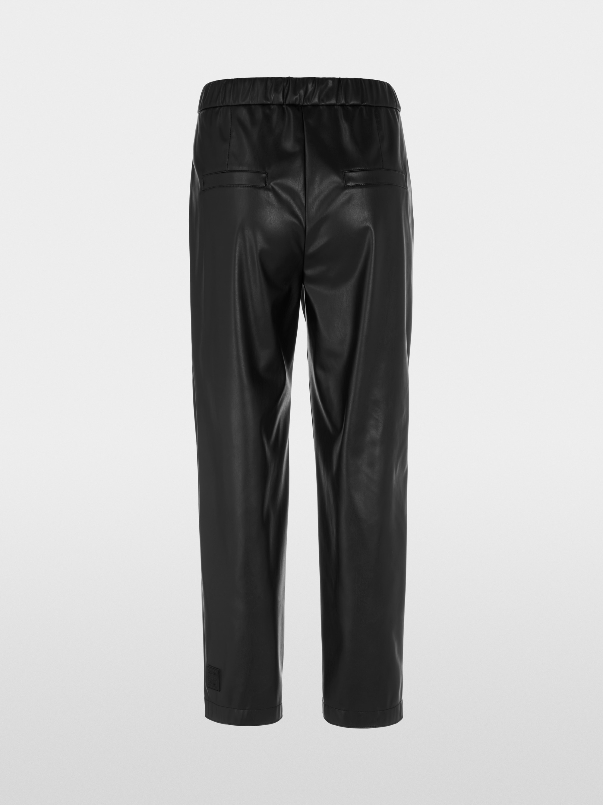RANCHI faux leather trousers