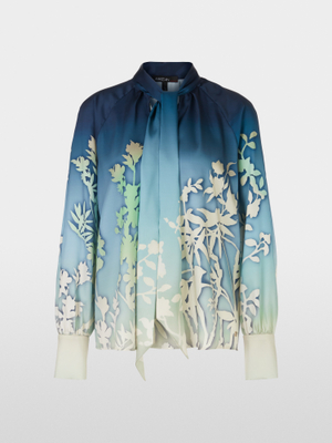 Marc Cain Collections Colourful Silk Blouse VC 51.08 W38 COL 321