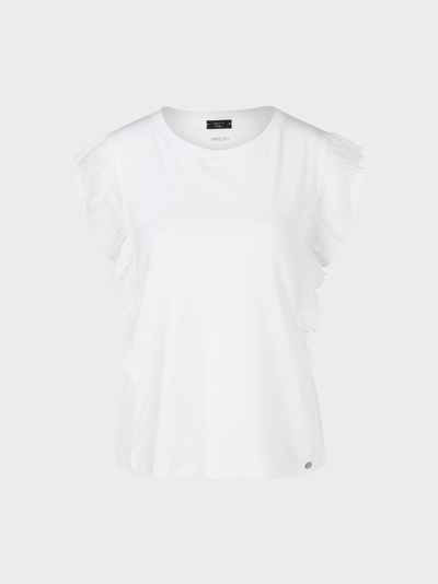 Marc Cain T Collections White T-Shirt Top SC 48.67 J14 COL 100 main image 0