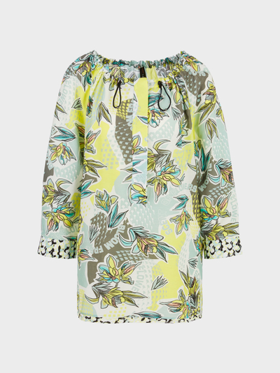 Marc Cain Collections Bird Print Blouse SC 51.06 W67 COL 618
