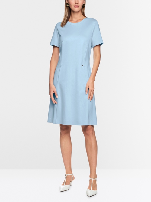 Jurk van viscose-stretch