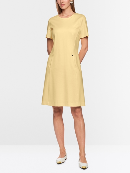 Jurk van viscose-stretch