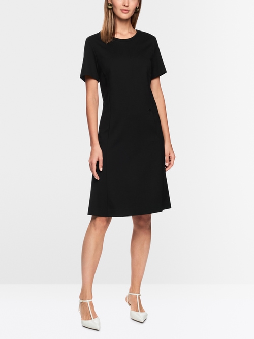 Jurk van viscose-stretch