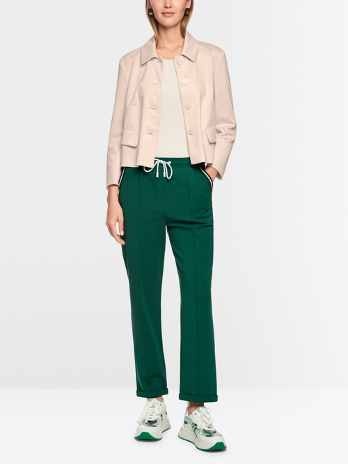 Short jacket with Kent collar