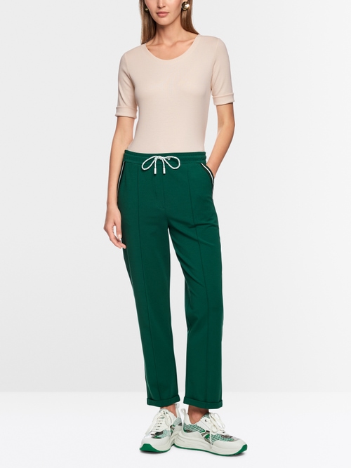 Nauwsluitend T-shirt met 3/4-mouwen