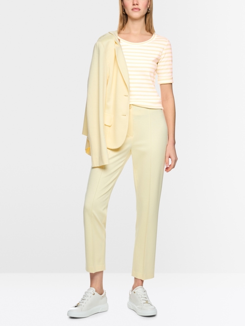 Striped T-shirt made of cotton rib