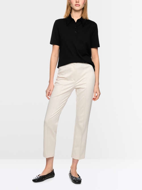 Polo Shirt in Cotton Stretch