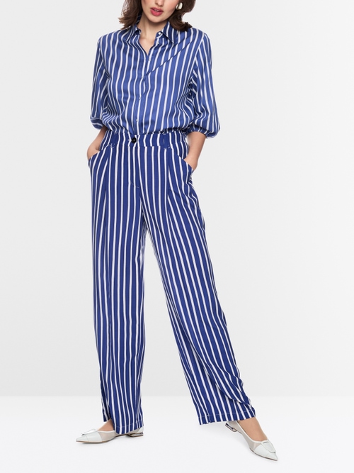 WASCO trousers with striped pattern