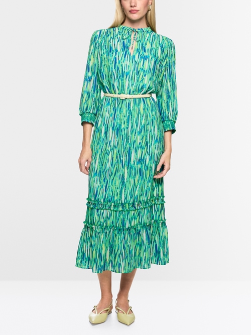 ‘Rethink Together’ confetti print dress