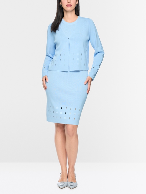 Cardigan with cut-out details