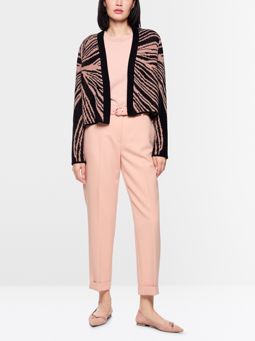 Cardigan jacquard « Knitted in Germany »