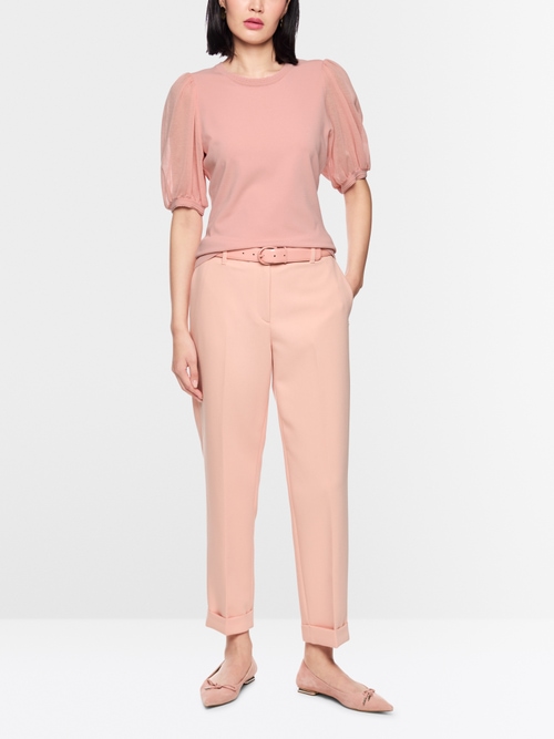 Pull à manches courtes « Knitted in Germany »