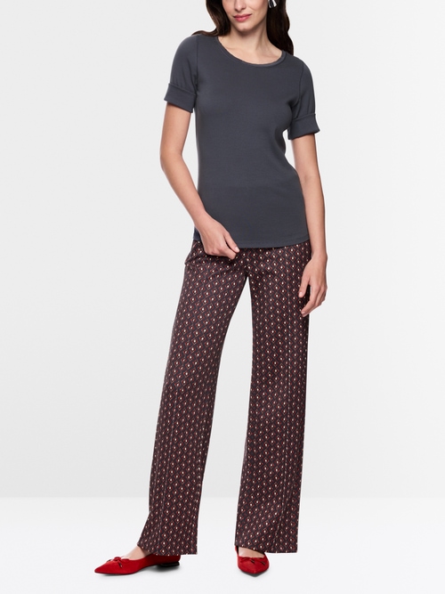 Stretch cotton shirt