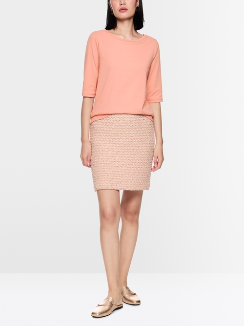 T-shirt à demi-manches avec détails décoratifs