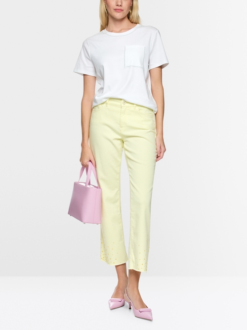 T-shirt en coton stretch