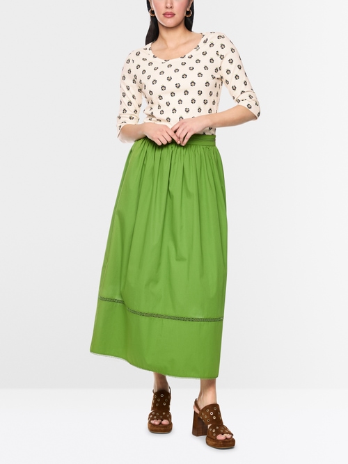 Stretch cotton shirt