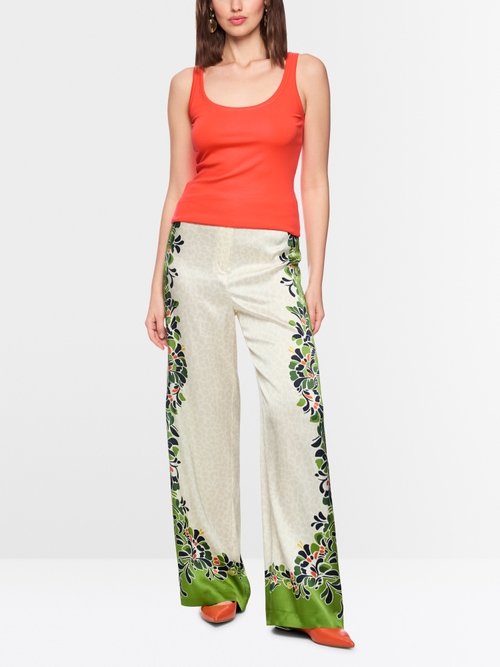 Basic cotton stretch top