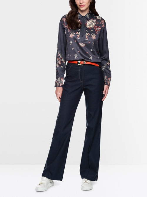 FAID jeans with contrast seams