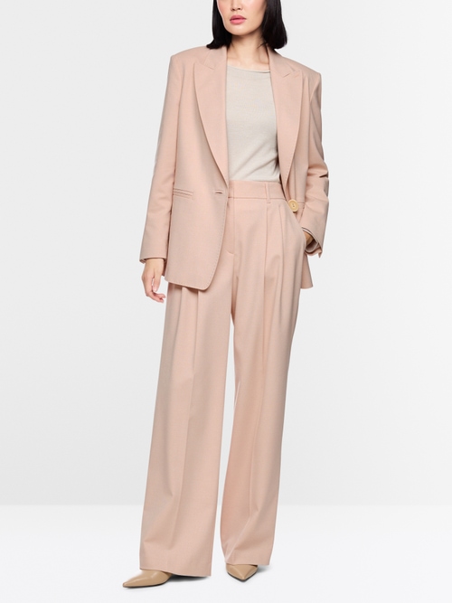 WICHITA wide fit pleated trousers