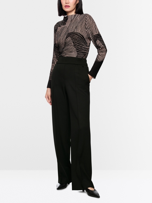 WAHSINGTON wide-fit pull-on trousers