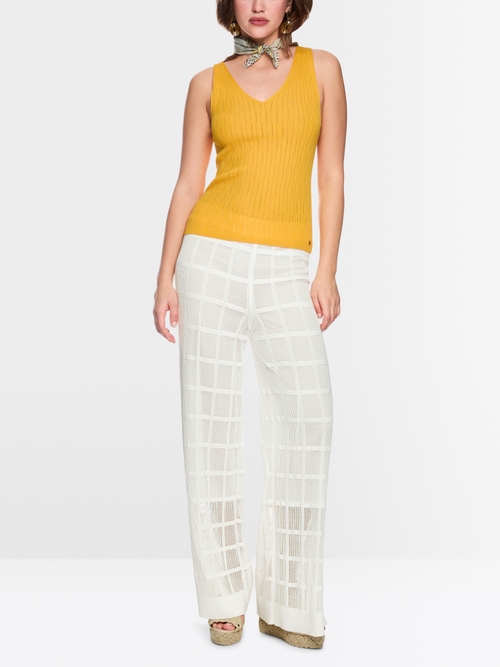 WELKOM stretch viscose trousers