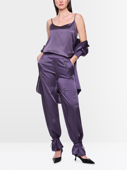 Top festif avec ornements