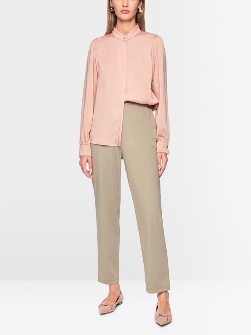 FRANCA pants with paperbag waistband