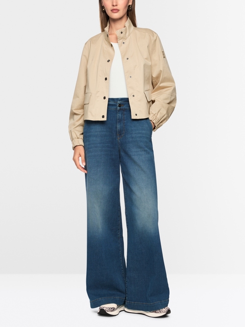 WAUKEE wide jeans with high waistband