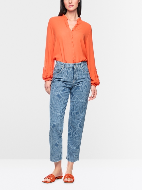 ROHA jeans with paisley pattern