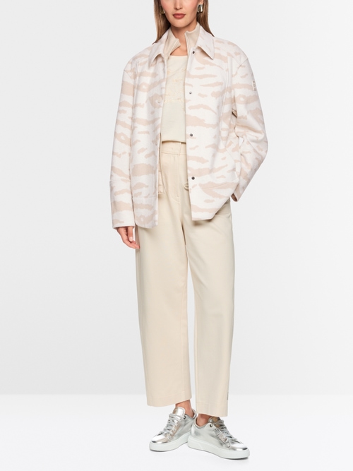 Chemise à imprimé animalier