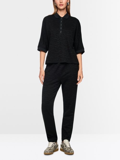 Polo avec imprimé animalier