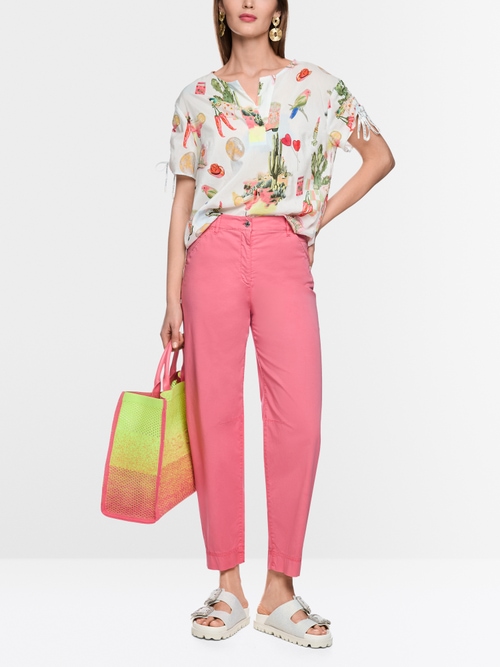 RUMA relaxed fit trousers in O-shape