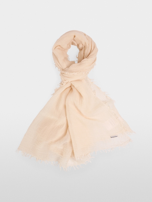 Écharpe à effet froissé