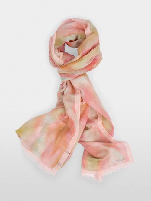 Scarf with all-over print