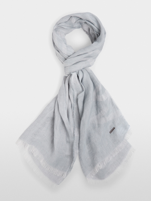Lightweight linen scarf